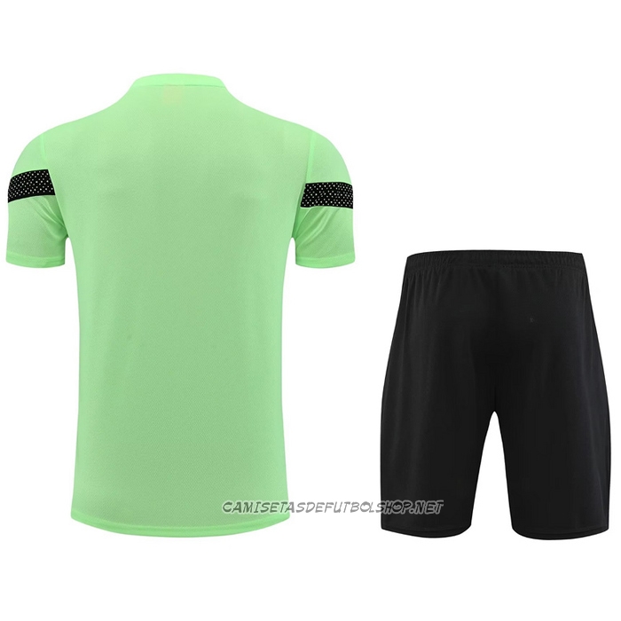 Chandal del Senegal 23-24 Manga Corta Verde - Pantalon Corto